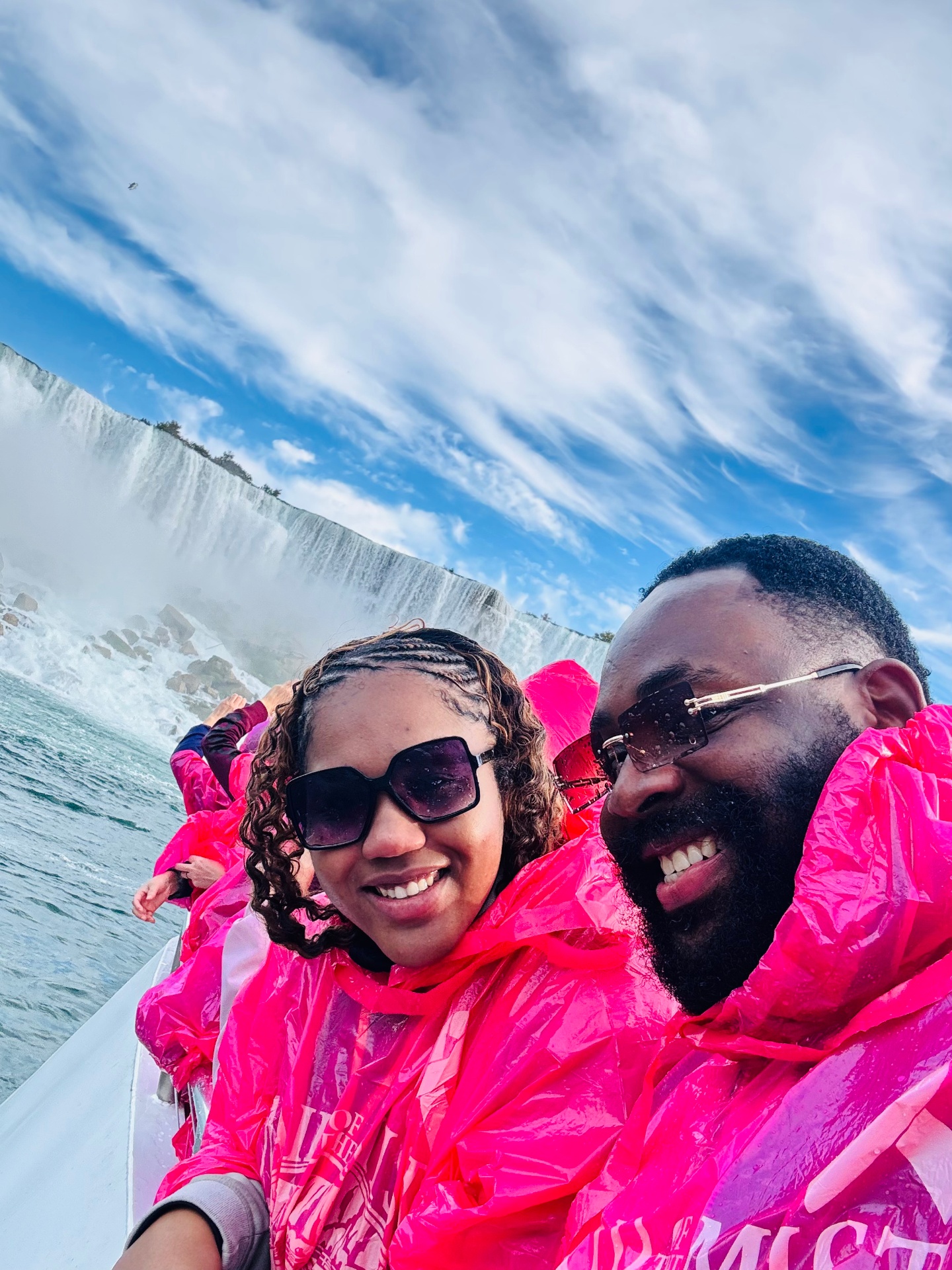 Tracey and Kevin on Maid of the Mist